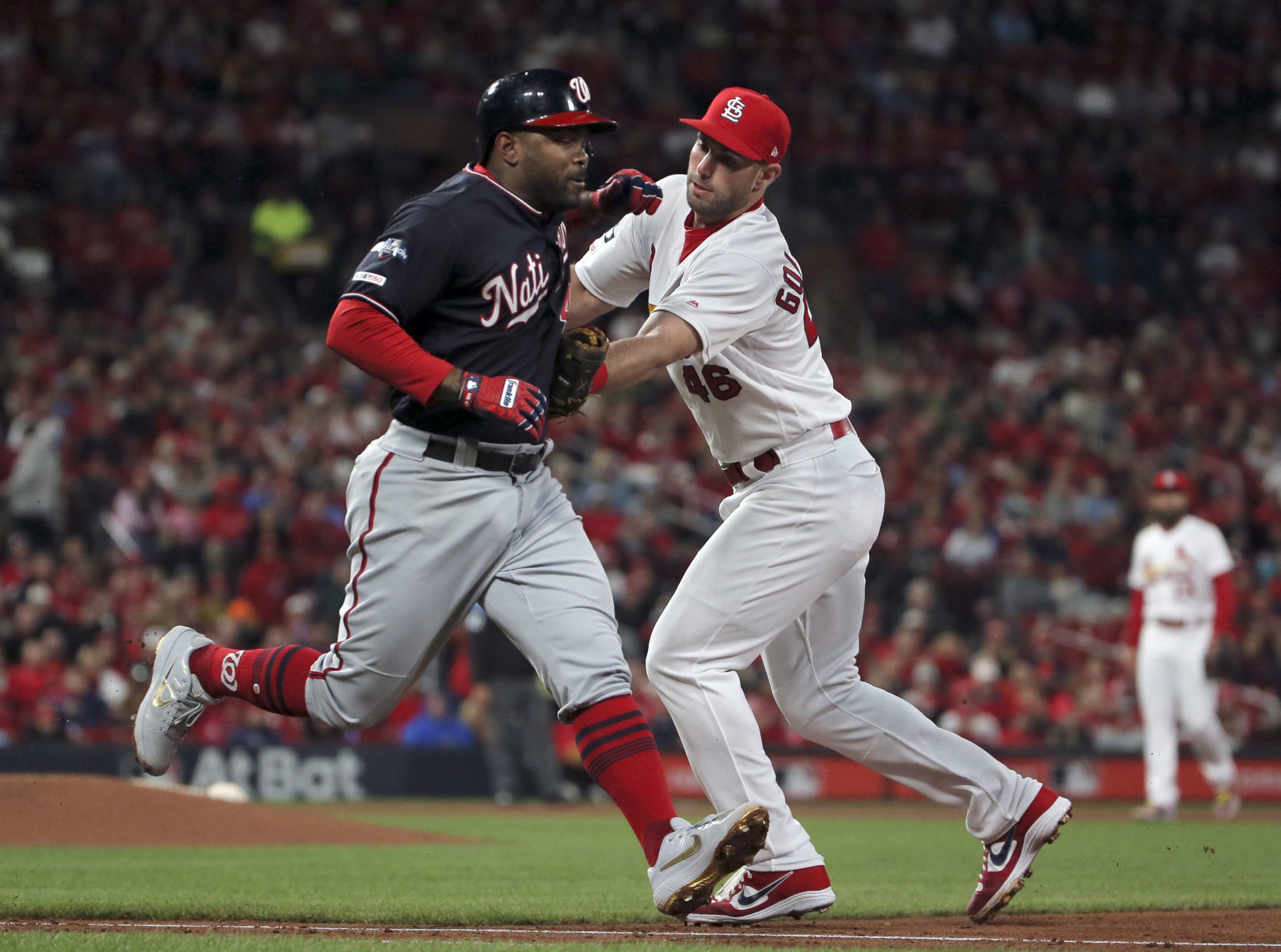 Washington Nationals vs St. Louis Cardinals, Game 1 NLCS in St. Louis
